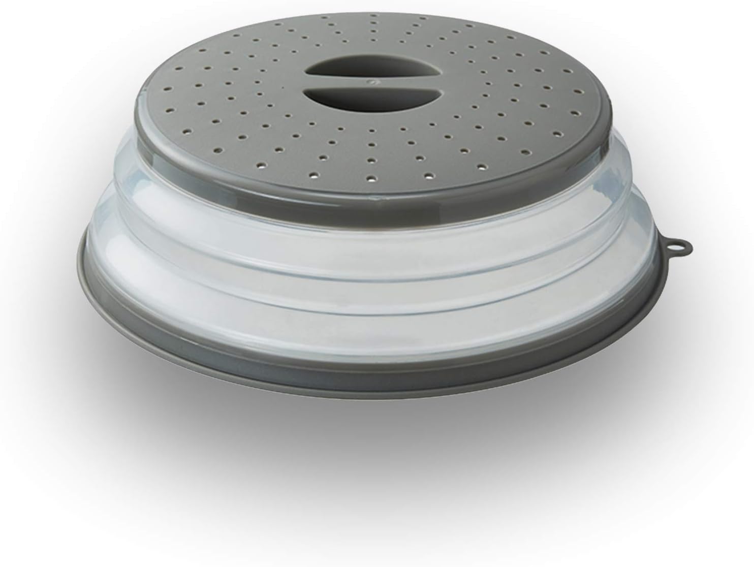 Microwave Splatter Cover Vented For Food With Hook Hole, Splatter Guard & Colander Kitchen Gadget For Food, Meal Prep