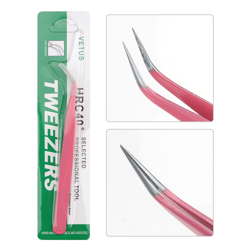 Stainless Steel Eyelash Tweezers Tools